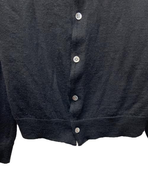 COMME des GARCONS COMME des GARCONS（コムデギャルソン コムデギャルソン）COMME des GARCONS COMME des GARCONS (コムデギャルソン コムデギャルソン) 2重ウールニットカーディガン ブラック サイズ:Sの古着・服飾アイテム