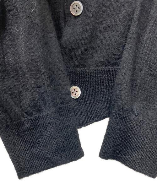 COMME des GARCONS COMME des GARCONS（コムデギャルソン コムデギャルソン）COMME des GARCONS COMME des GARCONS (コムデギャルソン コムデギャルソン) 2重ウールニットカーディガン ブラック サイズ:Sの古着・服飾アイテム