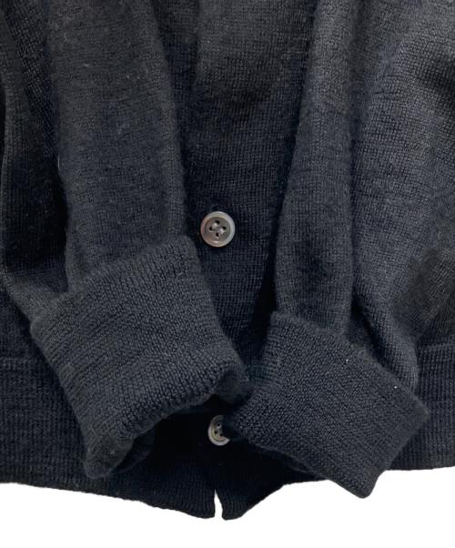 COMME des GARCONS COMME des GARCONS（コムデギャルソン コムデギャルソン）COMME des GARCONS COMME des GARCONS (コムデギャルソン コムデギャルソン) 2重ウールニットカーディガン ブラック サイズ:Sの古着・服飾アイテム