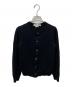 COMME des GARCONS COMME des GARCONS（コムデギャルソン コムデギャルソン）の古着「2重ウールニットカーディガン」｜ブラック