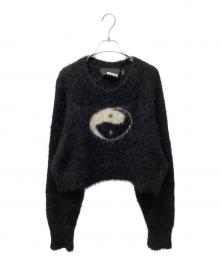 ROTATE（ロテート）の古着「Yin Yang Soft Knit Sweater　「イン・ヤン・ソフト・ニット・セーター」」｜ブラック