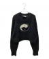 ROTATE（ロテート）の古着「Yin Yang Soft Knit Sweater　「イン・ヤン・ソフト・ニット・セーター」」｜ブラック