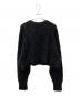 ROTATE (ロテート) Yin Yang Soft Knit Sweater　「イン・ヤン・ソフト・ニット・セーター」 ブラック サイズ:４４：15000円