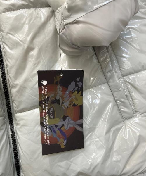 LOONEY TUNES（ルーニーチューンズ）LOONEY TUNES (ルーニーチューンズ) MEMBERS ONLY (メンバーズオンリー) 総柄裏地中綿ジャケット グレー サイズ:M 未使用品の古着・服飾アイテム