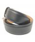 Maison Margiela (メゾンマルジェラ) Contrast Leather Belt / コントラストレザーベルト ブラック サイズ:70：32000円