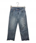 Spick and Spanスピック＆スパン）の古着「5 1/2 LOOSE-STRAIGHT DENIM/ルーズストレートデニムパンツ」｜インディゴ