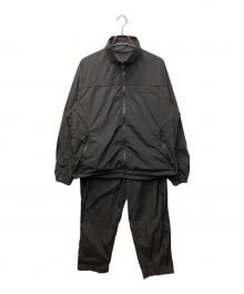 The Ennoy Professional（ザ エンノイ プロフェッショナル）の古着「Piping Nylon Track Suit/パイピングナイロントラックスーツ」｜ブラック