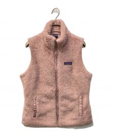 Patagonia（パタゴニア）の古着「ロスガトス ボアフリースベスト」｜ピンク