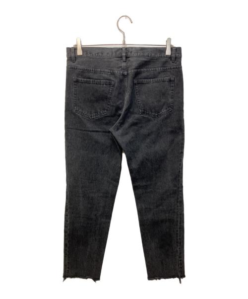 A.P.C.（アーペーセー）A.P.C. (アーペーセー) カットオフブラックデニムパンツ ブラック サイズ:W29の古着・服飾アイテム