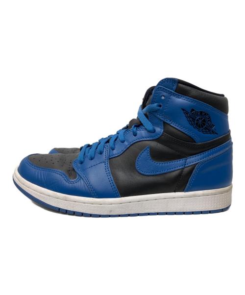 NIKE（ナイキ）NIKE (ナイキ) Air Jordan 1 Retro High OG/エアジョーダンワンハイカット スニーカー ブルー×ブラック サイズ:27.5cmの古着・服飾アイテム