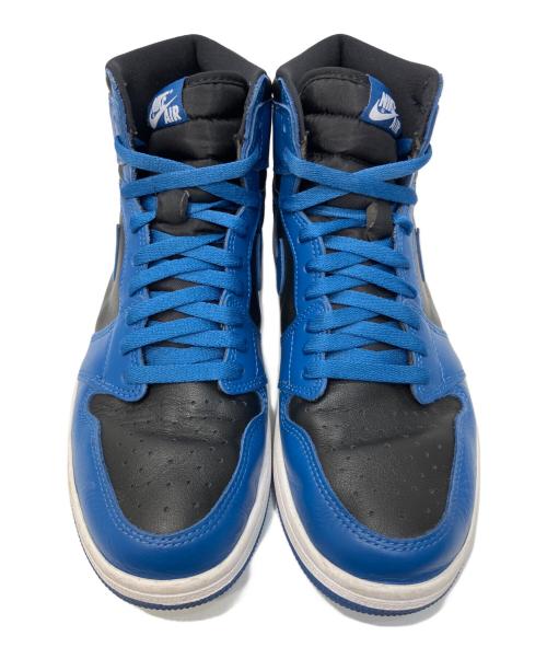 NIKE（ナイキ）NIKE (ナイキ) Air Jordan 1 Retro High OG/エアジョーダンワンハイカット スニーカー ブルー×ブラック サイズ:27.5cmの古着・服飾アイテム