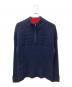 Brooks Brothers Red Fleece（ブルックスブラザーズレッドフリース）の古着「ハーフジップニット」｜ネイビー
