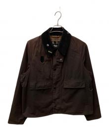 Barbour（バブアー）の古着「SPEY ワックス ショート ジャケット」｜ブラウン