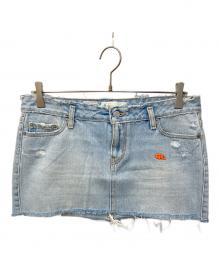 ERL×LEVI'S（イーアールエル×リーバイス）の古着「WOMENS MINI SKIRT/ウーマンズミニスカート」｜インディゴ