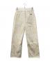 YANCHAO（ヤンチャオ）の古着「Tribal Pattern Rubber Printing Denim/トライバルパターンラバープリンティングデニムパンツ」｜アイボリー