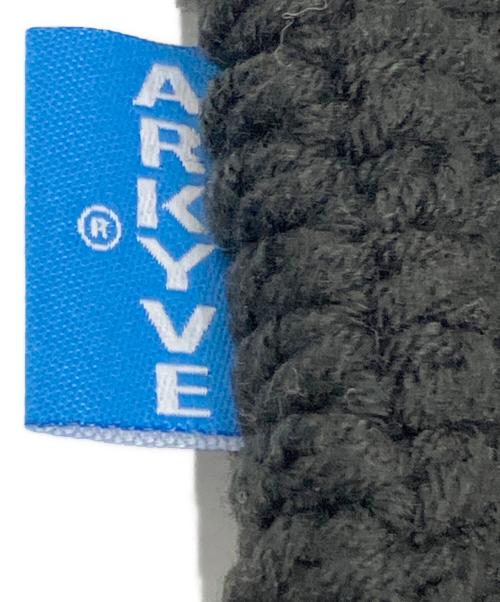 ARKYVE（アーカイブ）ARKYVE (アーカイブ) BLACK CROCHET CAT HAT（ブラッククロシェットキャットハット） ブラックの古着・服飾アイテム