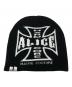 ALICE HOLLYWOOD（アリス ハリウッド）の古着「ALICE CHOPPER BEANIE（アリスチョッパービーニー）」｜ブラック