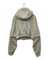 ENTIRE STUDIOS (エンタイアスタジオ) CROPPED FULL ZIP ライトグレー サイズ:S：15000円