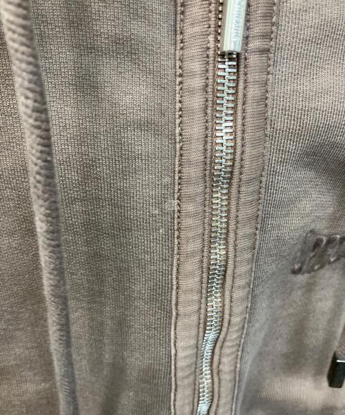 jacquemus（ジャックムス）JACQUEMUS (ジャックムス) Le Sweater Camargue Zippe/カマルグ ジップアップセーター ブラウン サイズ:XSの古着・服飾アイテム
