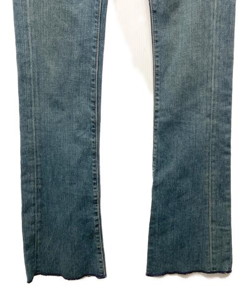 ARCH INDIGO（アーチインディゴ）ARCH INDIGO (アーチインディゴ) ローライズフレアデニムパンツ インディゴ サイズ:25の古着・服飾アイテム