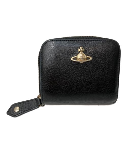 Vivienne Westwood（ヴィヴィアンウエストウッド）Vivienne Westwood (ヴィヴィアンウエストウッド) コンパクトウォレット ブラックの古着・服飾アイテム