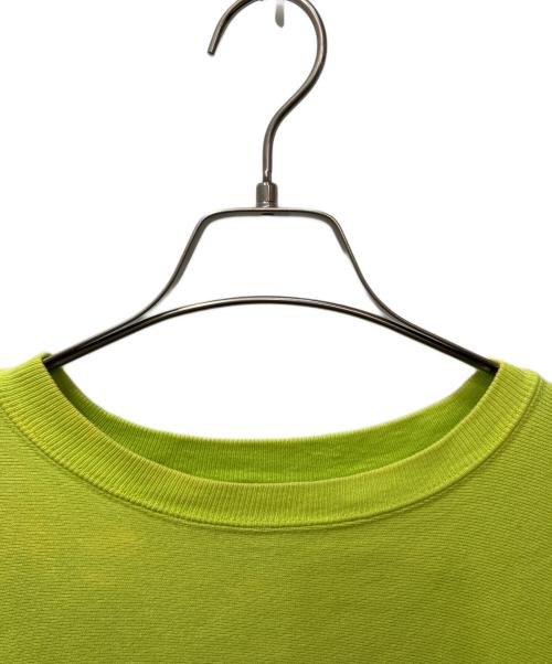 Champion REVERSE WEAVE（チャンピオン リバース ウィーブ）Champion REVERSE WEAVE (チャンピオン リバース ウィーブ) クルーネックスウェット ライムグリーン サイズ:Lの古着・服飾アイテム