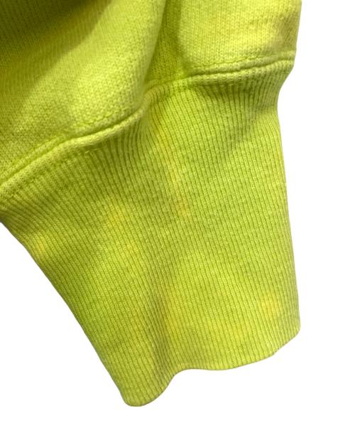 Champion REVERSE WEAVE（チャンピオン リバース ウィーブ）Champion REVERSE WEAVE (チャンピオン リバース ウィーブ) クルーネックスウェット ライムグリーン サイズ:Lの古着・服飾アイテム