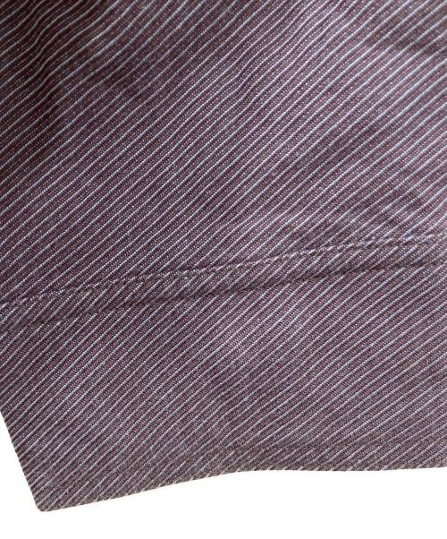 SHAREEF（シャリーフ）SHAREEF (シャリーフ) SHORT SHIRTS BLOUON パープル サイズ:２の古着・服飾アイテム