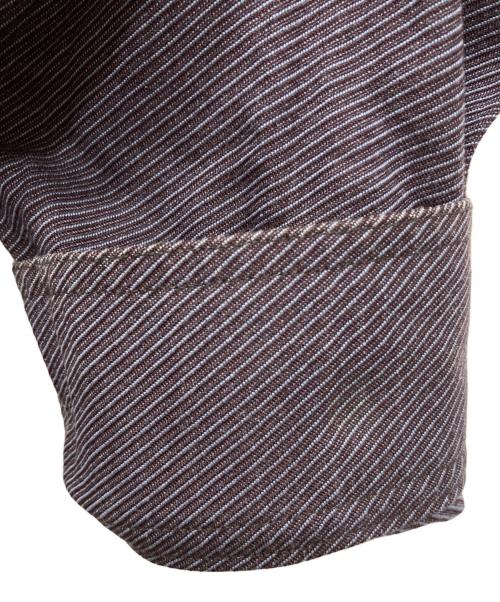 SHAREEF（シャリーフ）SHAREEF (シャリーフ) SHORT SHIRTS BLOUON パープル サイズ:２の古着・服飾アイテム