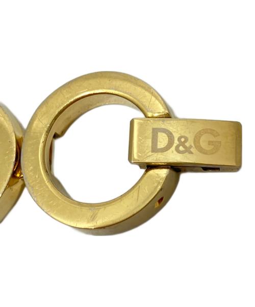 DOLCE & GABBANA（ドルチェ＆ガッバーナ）DOLCE & GABBANA (ドルチェ＆ガッバーナ) ロゴモデリングリストウォッチの古着・服飾アイテム