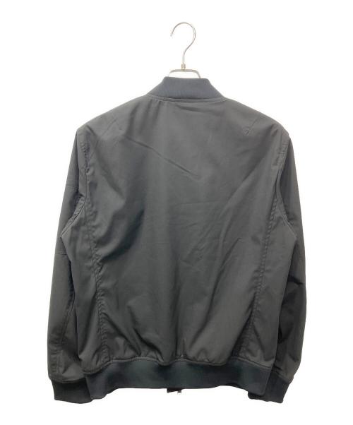 BLACK LABEL CRESTBRIDGE（ブラックレーベル クレストブリッジ）BLACK LABEL CRESTBRIDGE (ブラックレーベル クレストブリッジ) MA-1ジャケット ブラック サイズ:Lの古着・服飾アイテム