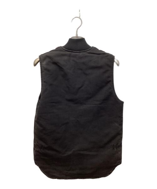 CarHartt（カーハート）CarHartt (カーハート) ダックパフベスト ブラック サイズ:Sの古着・服飾アイテム