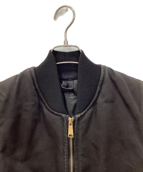 CarHartt（カーハート）CarHartt (カーハート) ダックパフベスト ブラック サイズ:Sの古着・服飾アイテム