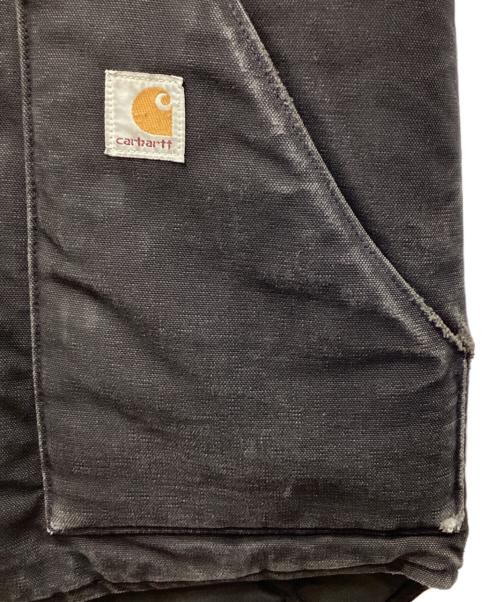CarHartt（カーハート）CarHartt (カーハート) ダックパフベスト ブラック サイズ:Sの古着・服飾アイテム