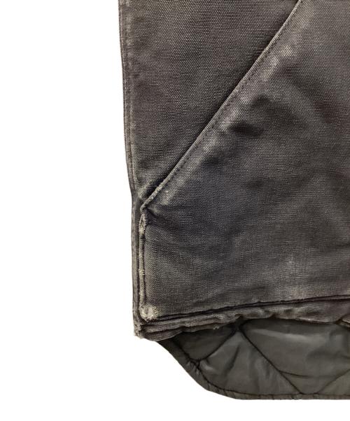 CarHartt（カーハート）CarHartt (カーハート) ダックパフベスト ブラック サイズ:Sの古着・服飾アイテム