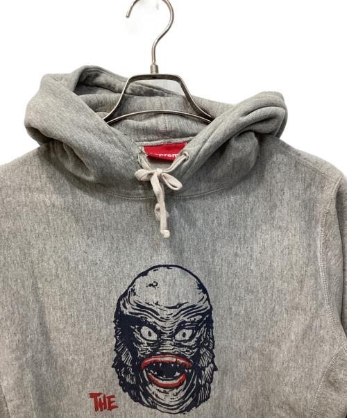 SUPREME（シュプリーム）Supreme (シュプリーム) Creature Pullover Hoodie グレー サイズ:Mの古着・服飾アイテム