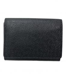 LOUIS VUITTON（ルイ ヴィトン）の古着「アンヴェロップ・カルト・ドゥ・ヴィジット/カードケース」｜ブラック