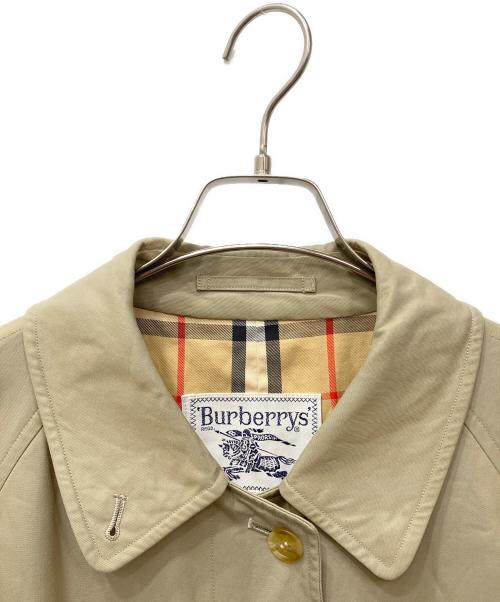 Burberry's（バーバリーズ）Burberry's (バーバリーズ) 裏ノバチェックラグランステンカラーコート ベージュ サイズ:採寸参照の古着・服飾アイテム