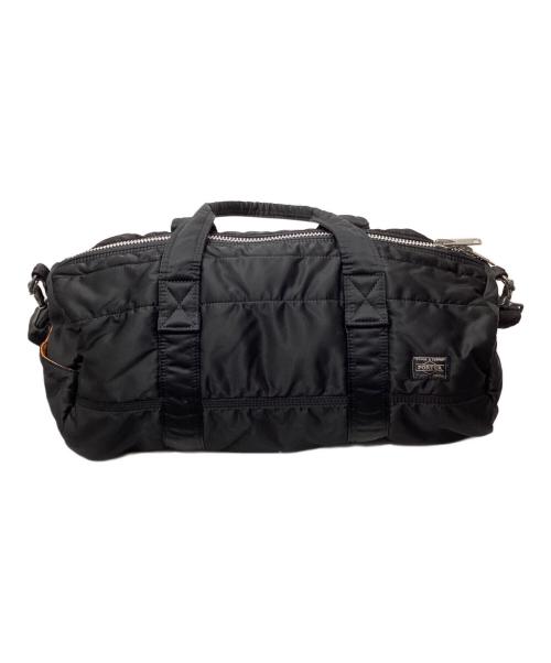 PORTER（ポーター）PORTER (ポーター) 2WAY BOSTON BAG(S)　タンカー２ウェイボストンバッグ ブラックの古着・服飾アイテム