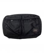 PORTERポーター）の古着「WAIST BAG/タンカーウエストバッグ」｜ブラック