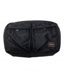 PORTER（ポーター）の古着「WAIST BAG/タンカーウエストバッグ」｜ブラック