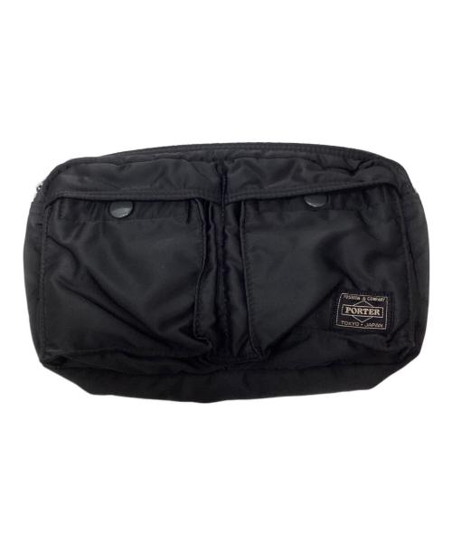 PORTER（ポーター）PORTER (ポーター) WAIST BAG/タンカーウエストバッグ ブラックの古着・服飾アイテム