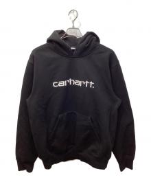 Carhartt WIP（カーハート ワーク イン プログレス）の古着「プルオーバーパーカー」｜ブラック
