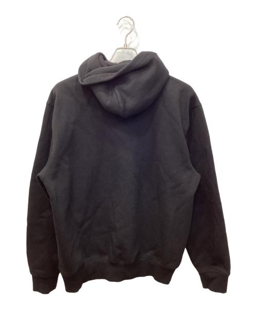 Carhartt WIP（カーハート ワーク イン プログレス）CARHARTT WIP (カーハート ワーク イン プログレス) プルオーバーパーカー ブラック サイズ:Lの古着・服飾アイテム
