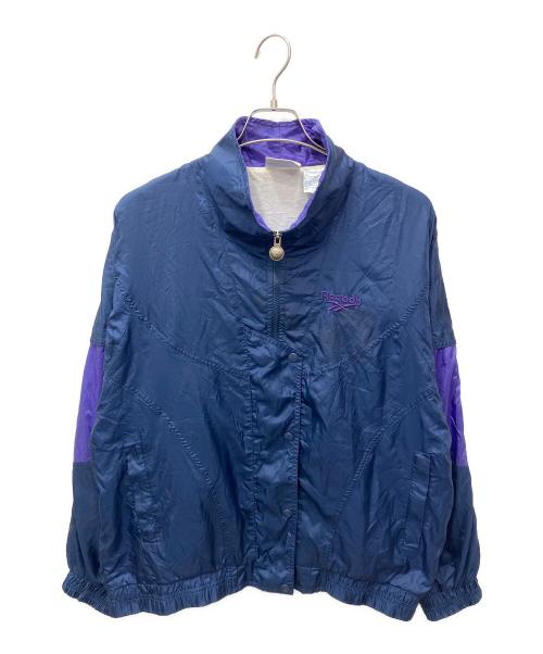 REEBOK（リーボック）REEBOK (リーボック) ナイロンジャケット ネイビー サイズ:Lの古着・服飾アイテム