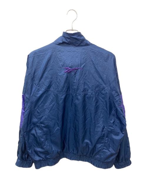 REEBOK（リーボック）REEBOK (リーボック) ナイロンジャケット ネイビー サイズ:Lの古着・服飾アイテム
