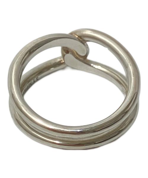 sympathy of soul（シンパシーオブソウル）SYMPATHY OF SOUL (シンパシーオブソウル) Twine Ring　「ツイン リング」 シルバー サイズ:１９号の古着・服飾アイテム