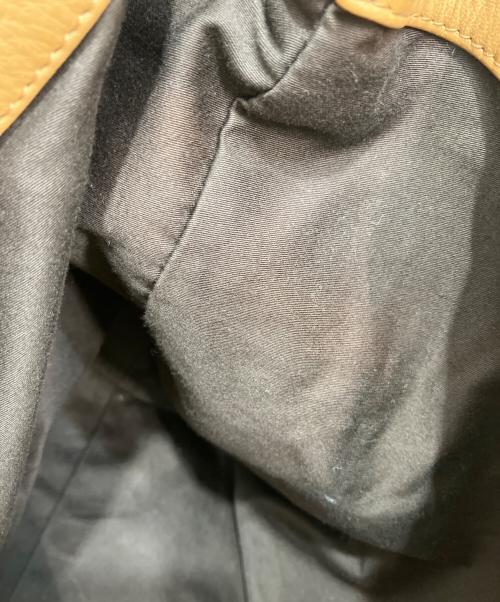 JIL SANDER（ジルサンダー）JIL SANDER (ジルサンダー) レザートートバッグ キャメルの古着・服飾アイテム