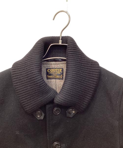 COOTIE PRODUCTIONS（クーティープロダクツ）COOTIE PRODUCTIONS (クーティープロダクツ) メルトンウールドンキーコート ブラック サイズ:Lの古着・服飾アイテム