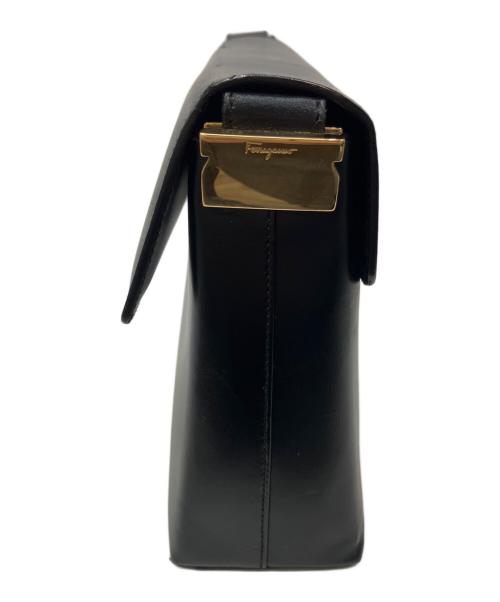 Salvatore Ferragamo（サルヴァトーレ フェラガモ）Salvatore Ferragamo (サルヴァトーレ フェラガモ) ショルダーバッグ ブラックの古着・服飾アイテム